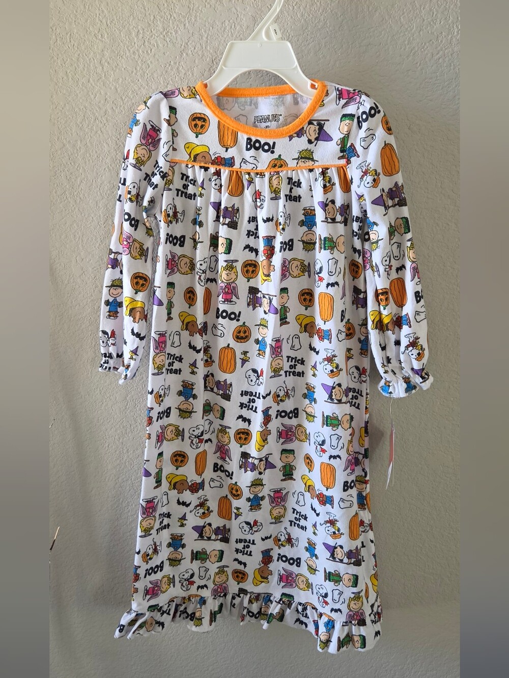NWT Peanuts Toddler Halloween Nightgown, Sz 3t